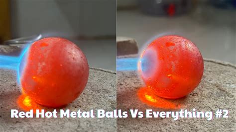 Imagine a red hot steel ball hitting your skin  .